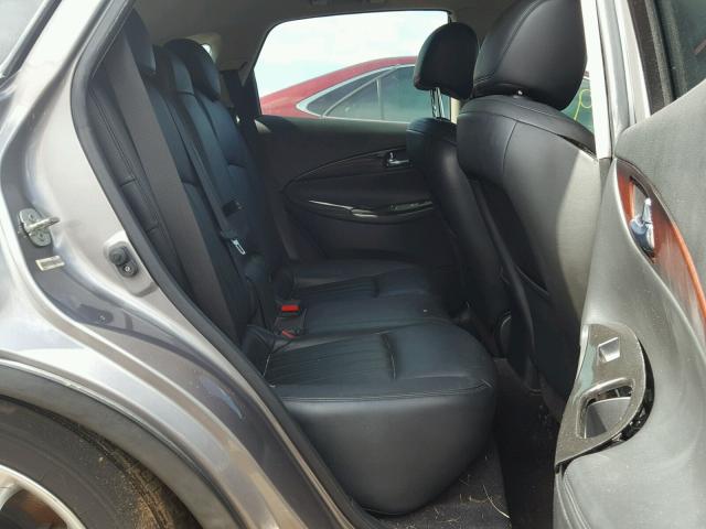 JNKAJ09EX8M306822 - 2008 INFINITI EX35 BASE GRAY photo 6