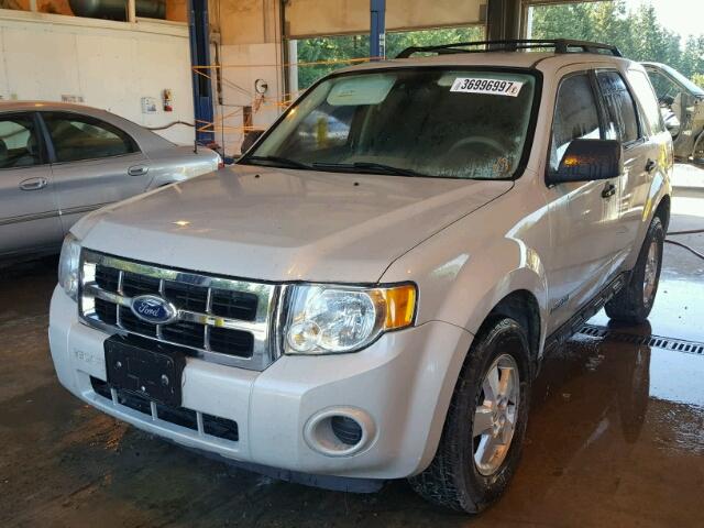 1FMCU02Z88KE30190 - 2008 FORD ESCAPE XLS TAN photo 2