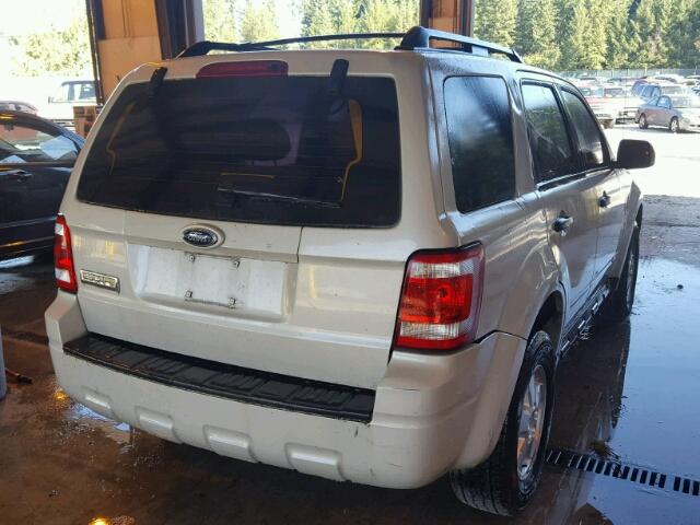 1FMCU02Z88KE30190 - 2008 FORD ESCAPE XLS TAN photo 4