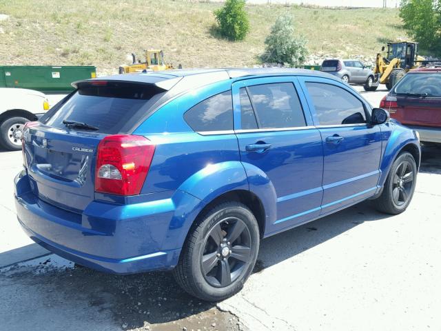 1B3CB9HB1AD592442 - 2010 DODGE CALIBER UP BLUE photo 4