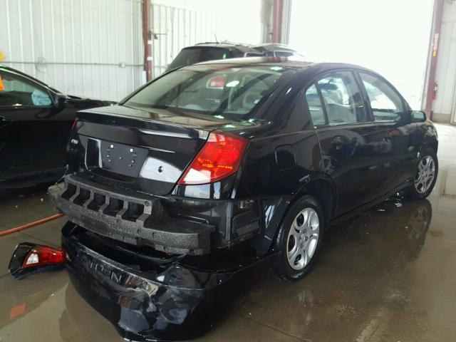 1G8AJ52F75Z101288 - 2005 SATURN ION LEVEL BLACK photo 4