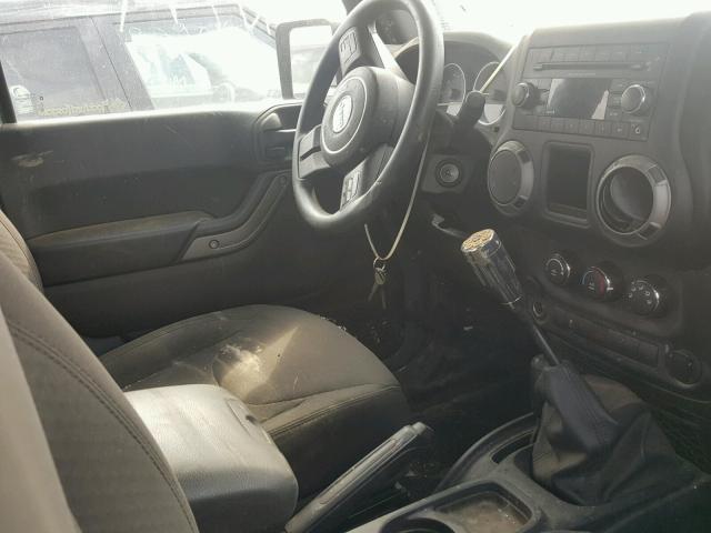 1C4AJWAG6FL774115 - 2015 JEEP WRANGLER S GRAY photo 5