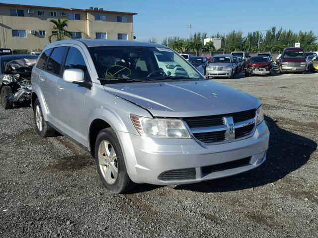 3D4GG57V99T172698 - 2009 DODGE JOURNEY SX SILVER photo 1