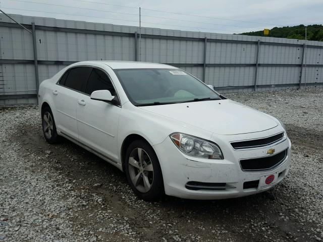 1G1ZC5E12BF327201 - 2011 CHEVROLET MALIBU 1LT WHITE photo 1