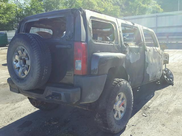 5GTDN13E378237473 - 2007 HUMMER H3 BURN photo 4