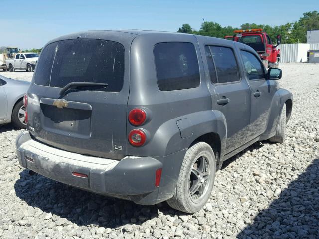 3GNDA13D98S548822 - 2008 CHEVROLET HHR LS BROWN photo 4