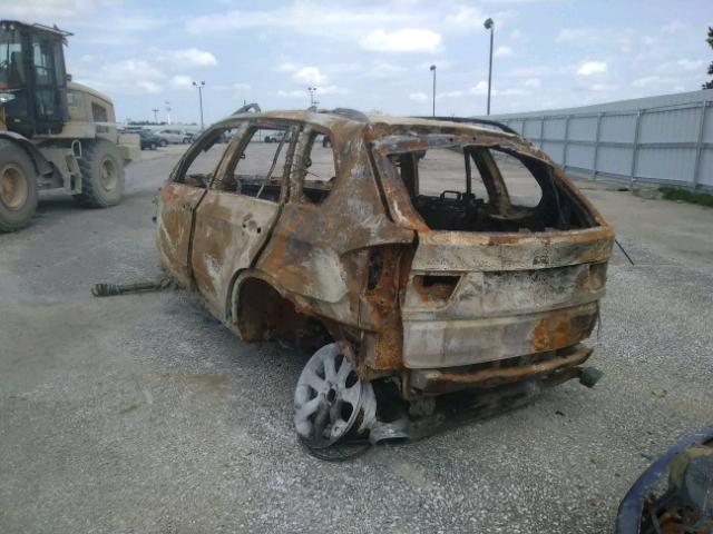 5UXFE83537LZ42195 - 2007 BMW X5 4.8I BLACK photo 3