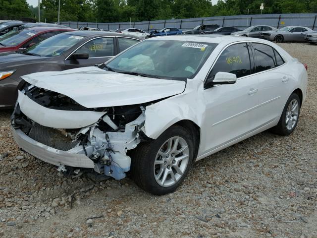1G11C5SL8FF252030 - 2015 CHEVROLET MALIBU 1LT WHITE photo 2