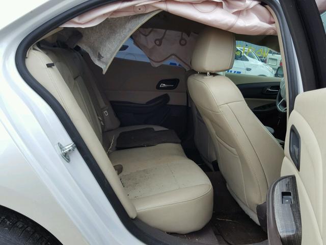 1G11C5SL8FF252030 - 2015 CHEVROLET MALIBU 1LT WHITE photo 6