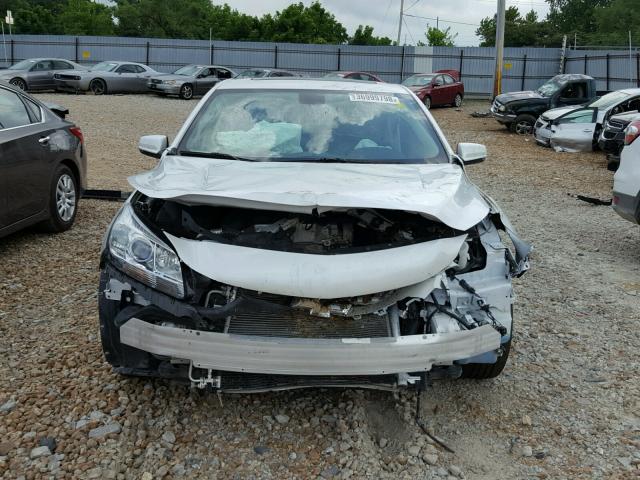 1G11C5SL8FF252030 - 2015 CHEVROLET MALIBU 1LT WHITE photo 9