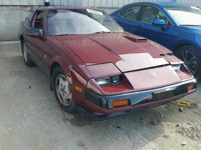 JN1CZ14S5EX004504 - 1984 DATSUN 300ZX MAROON photo 1