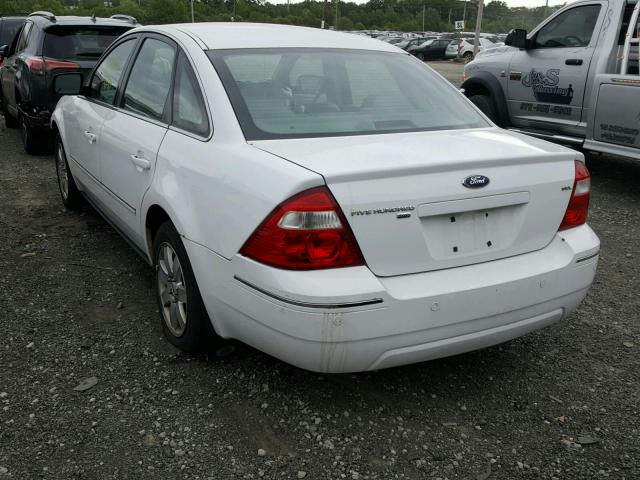 1FAHP27106G138507 - 2006 FORD FIVE HUNDR WHITE photo 3