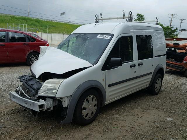 NM0LS6BNXDT159595 - 2013 FORD TRANSIT CO WHITE photo 2