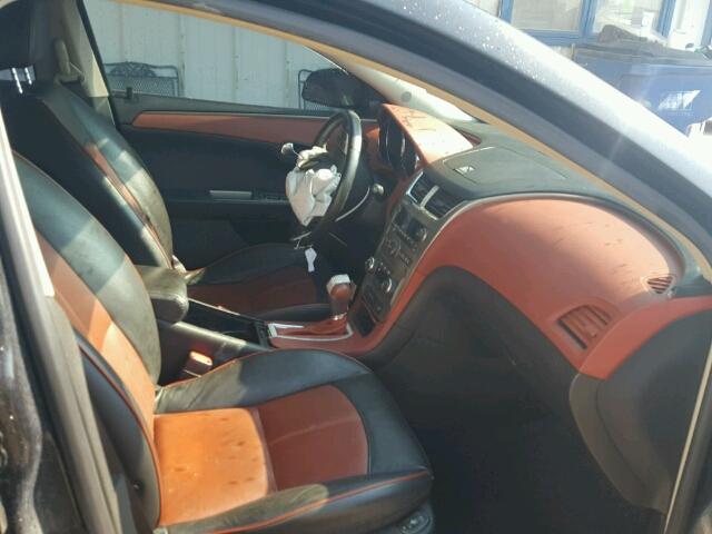 1G1ZK57739F199887 - 2009 CHEVROLET MALIBU LTZ BLACK photo 5