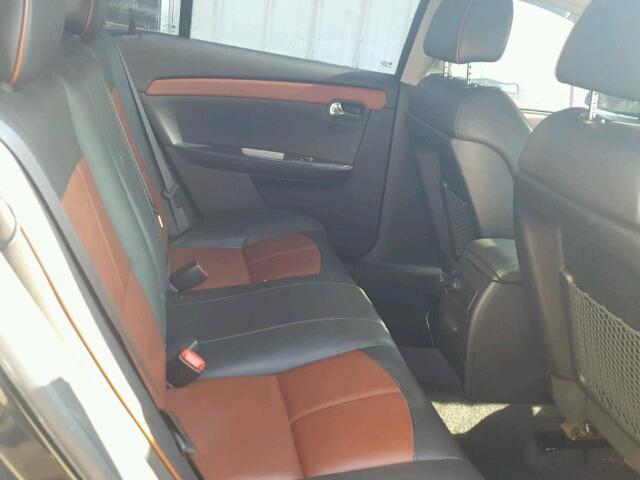 1G1ZK57739F199887 - 2009 CHEVROLET MALIBU LTZ BLACK photo 6