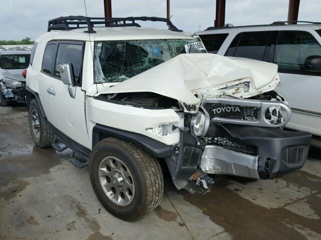 JTEBU4BF0CK145873 - 2012 TOYOTA FJ CRUISER WHITE photo 1