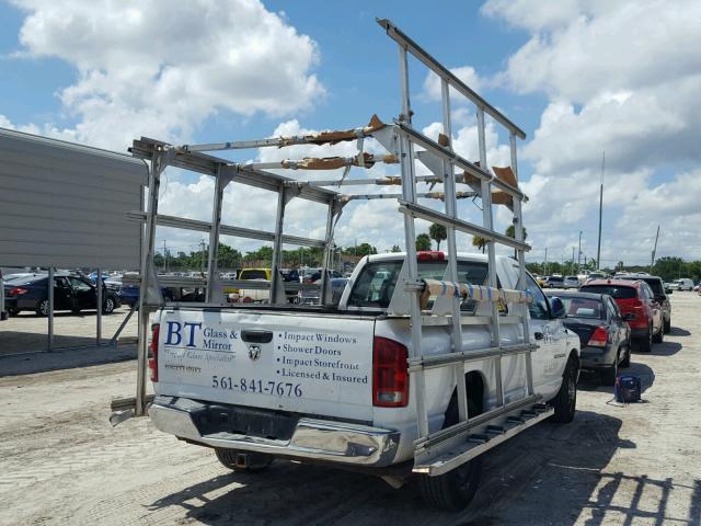 3D7KR26D26G282673 - 2006 DODGE RAM 2500 S WHITE photo 4