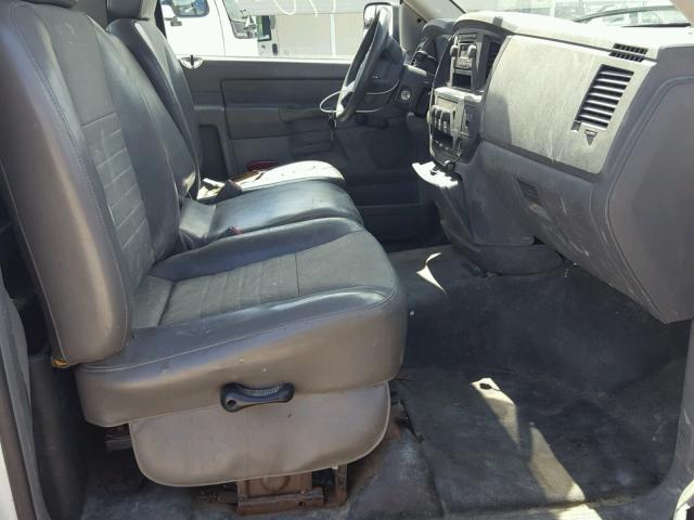 3D7KR26D26G282673 - 2006 DODGE RAM 2500 S WHITE photo 5
