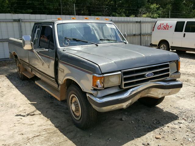 1FTHX25C1KKB53476 - 1989 FORD F250 GRAY photo 1