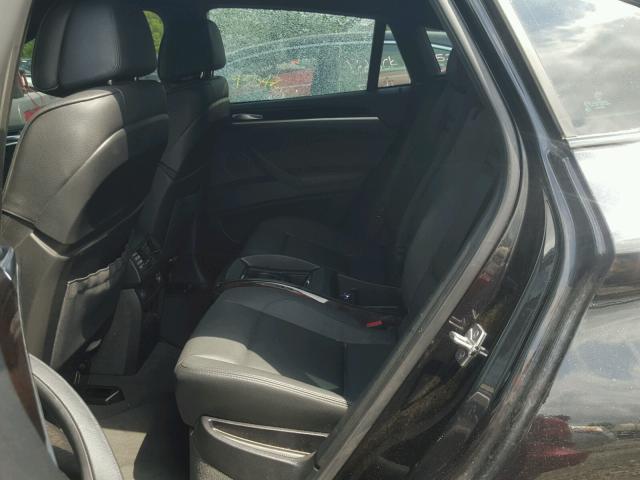 5UXFG8C57BLZ96442 - 2011 BMW X6 XDRIVE5 Siyah fotoğraf 6