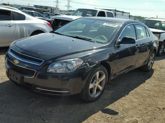 1G1ZC5E11BF261613 - 2011 CHEVROLET MALIBU 1LT 黑色 照片 2