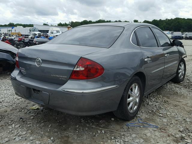 2G4WD532351248114 - 2005 BUICK LACROSSE C GRAY photo 4