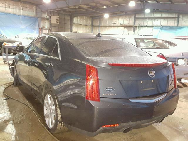 1G6AG5RX2E0130496 - 2014 CADILLAC ATS GRAY photo 3