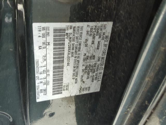 5LMFU28RX3LJ03144 - 2003 LINCOLN NAVIGATOR Schwarz Foto 10