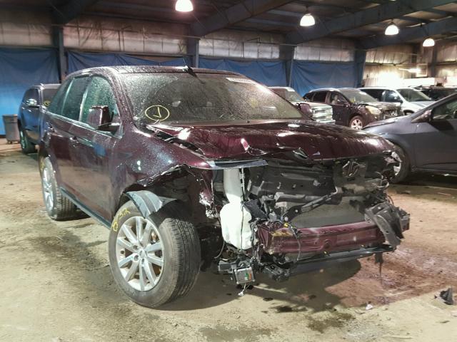 2FMDK3KC9BBA52776 - 2011 FORD EDGE LIMIT RED photo 1
