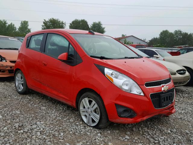 KL8CD6S90FC740857 - 2015 CHEVROLET SPARK 1LT RED photo 1