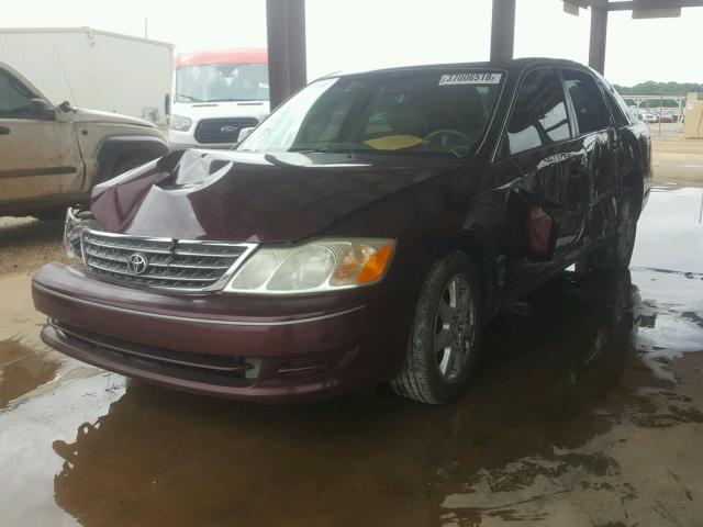 4T1BF28B24U346764 - 2004 TOYOTA AVALON XL/ BURGUNDY photo 2