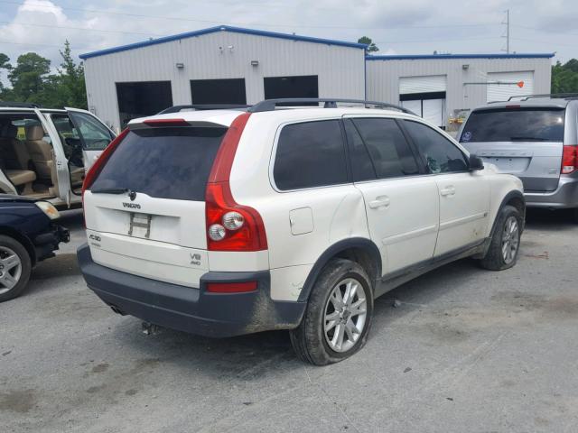 YV4CZ852X61285382 - 2006 VOLVO XC90 V8 WHITE photo 4