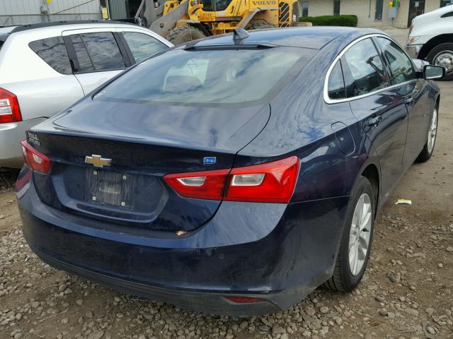 1G1ZJ5SU2GF317635 - 2016 CHEVROLET MALIBU HYB BLUE photo 4