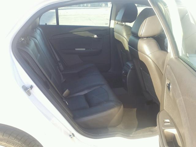 1G1ZE5E04CF375074 - 2012 CHEVROLET MALIBU LTZ WHITE photo 6