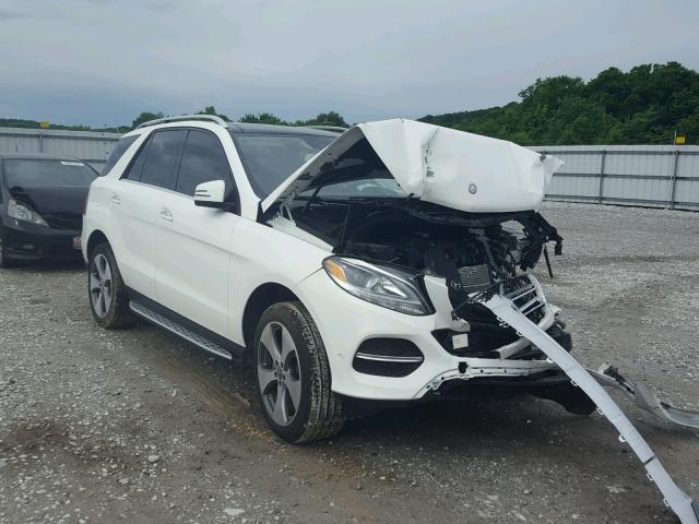 4JGDA5HB3HA914827 - 2017 MERCEDES-BENZ GLE 350 4M WHITE photo 1