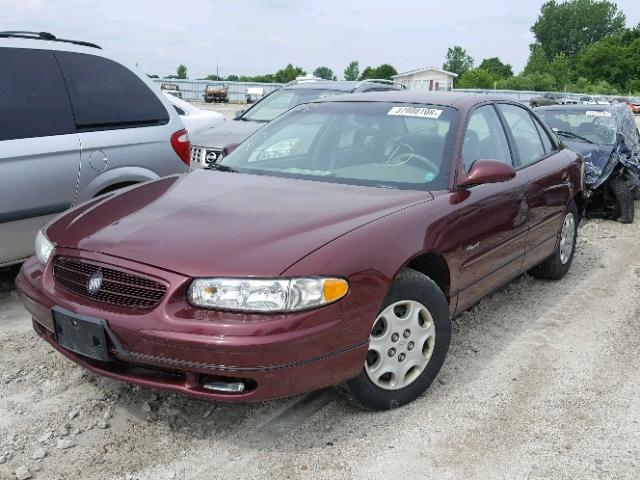 2G4WB52KX11179665 - 2001 BUICK REGAL LS 栗色 照片 2