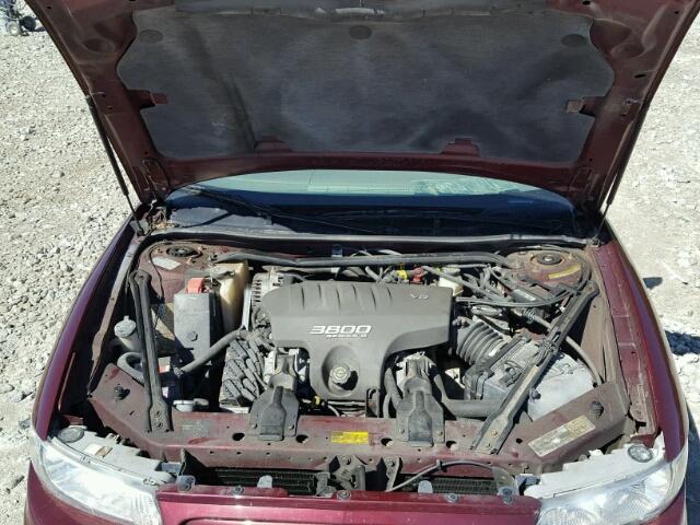 2G4WB52KX11179665 - 2001 BUICK REGAL LS 栗色 照片 7