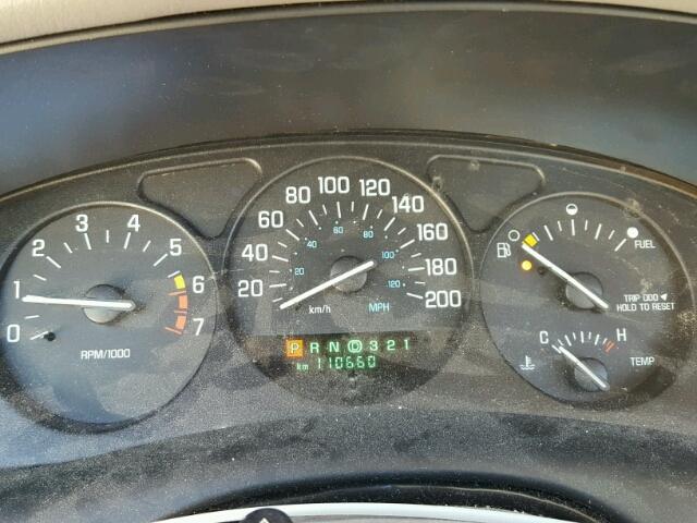 2G4WB52KX11179665 - 2001 BUICK REGAL LS 栗色 照片 8