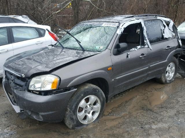 4F2CZ94103KM07626 - 2003 MAZDA TRIBUTE LX GRAY photo 2