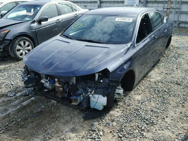 2G1125S35J9147983 - 2018 CHEVROLET IMPALA PRE ლურჯი ფოტო 2