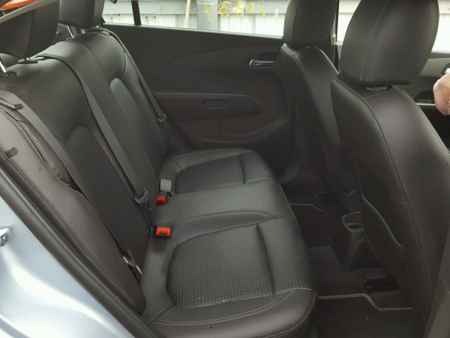 1G1JF5SB7J4107189 - 2018 CHEVROLET SONIC PREM BLUE photo 6