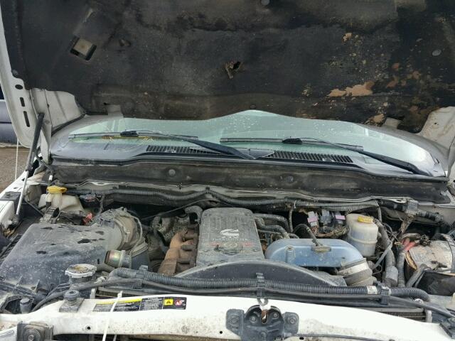 3D7KU28CX4G247461 - 2004 DODGE RAM 2500 S WHITE photo 7