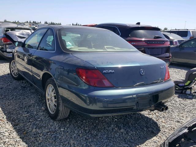 19UYA2250XL003026 - 1999 ACURA 3.0CL Зелений фото 3