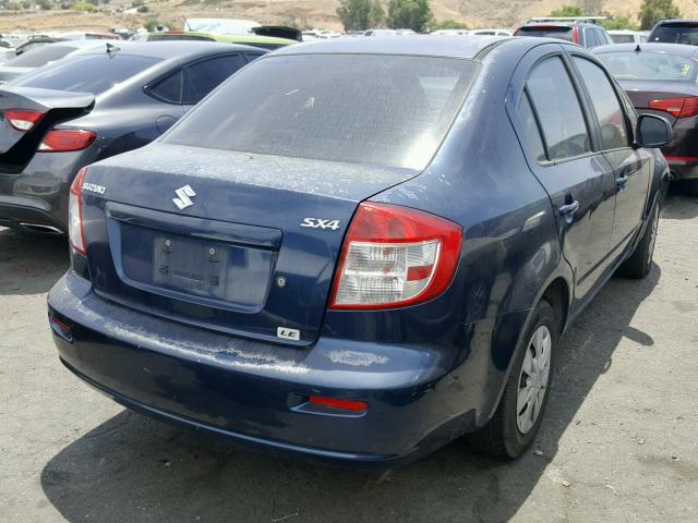 JS2YC5A28A6302230 - 2010 SUZUKI SX4 LE BLUE photo 4