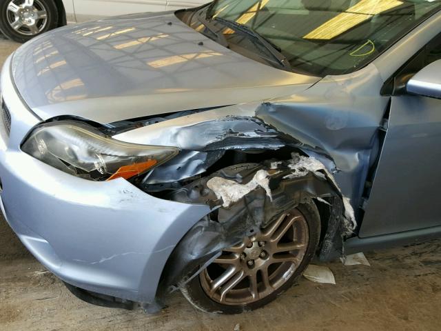 JTKDE167280246968 - 2008 TOYOTA SCION TC 蓝色 照片 9