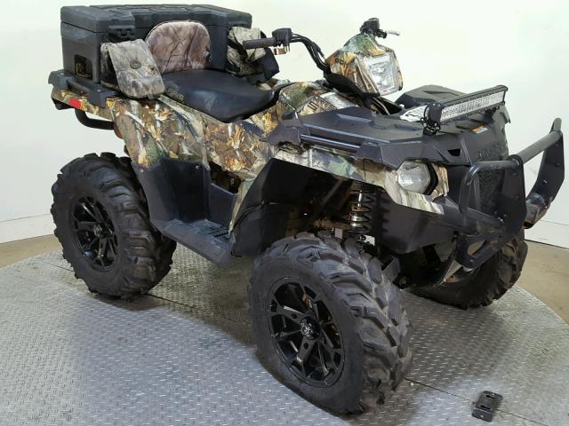 4XAMH57AXEA587662 - 2014 POLARIS SPORTSMAN BEIGE photo 2