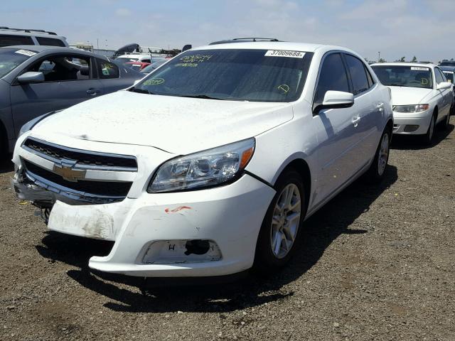 1G11C5SAXDF340413 - 2013 CHEVROLET MALIBU 1LT თეთრი ფოტო 2