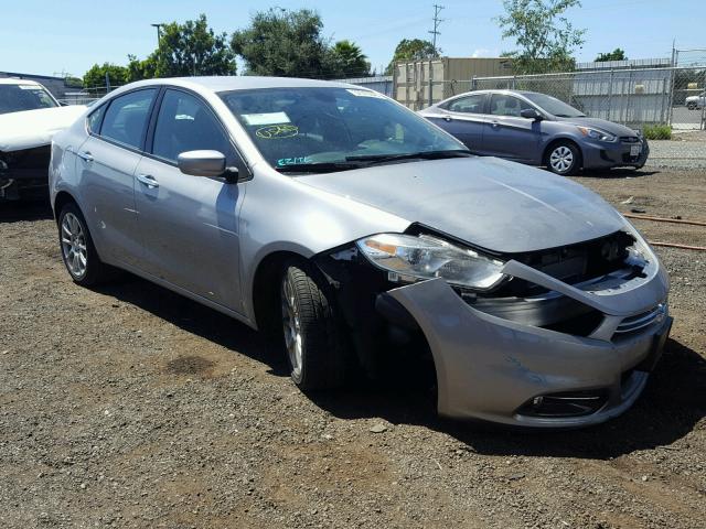 1C3CDFFA6GD820949 - 2016 DODGE DART SXT S SILVER photo 1