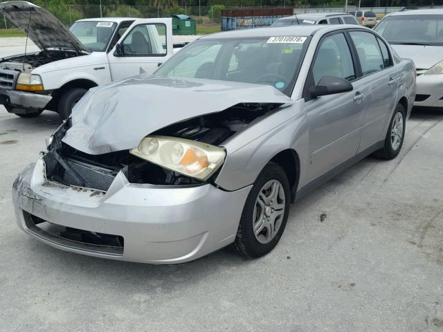 1G1ZS58F67F228687 - 2007 CHEVROLET MALIBU LS SILVER photo 2