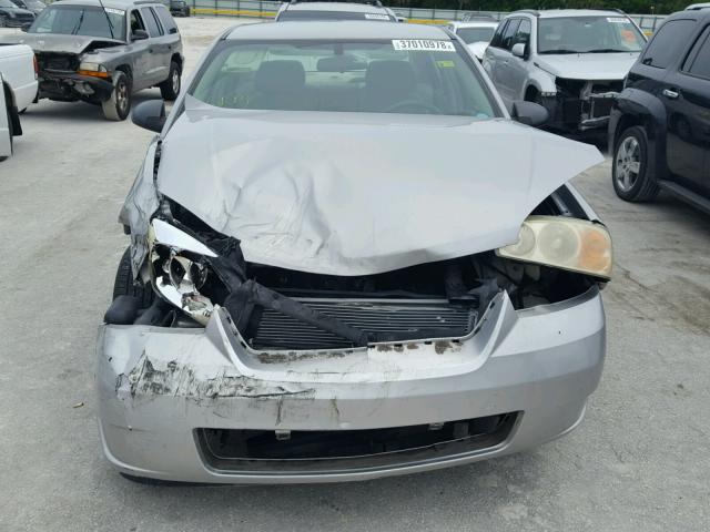 1G1ZS58F67F228687 - 2007 CHEVROLET MALIBU LS SILVER photo 9